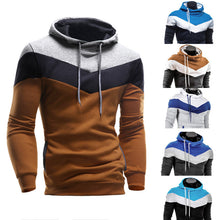 Load image into Gallery viewer, Men Retro Long Sleeve Hoodie Hooded Sweatshirt Tops Jacket Coat Outwear