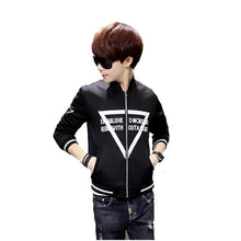 Load image into Gallery viewer, Men 's baseball suits adolescent Korean Slim coat sweater