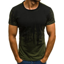Load image into Gallery viewer, Men Tee Slim Fit Hooded Short Sleeve Muscle  Casual Tops Blouse Shirts