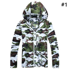 Load image into Gallery viewer, Men Women Outdoor Camouflage Jacket Lightweight Quick Dry UV   Windproof