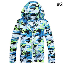 Load image into Gallery viewer, Men Women Outdoor Camouflage Jacket Lightweight Quick Dry UV   Windproof